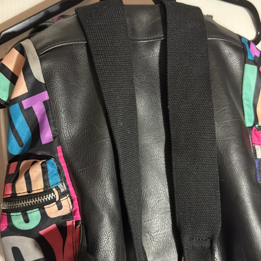 Juicy Couture colorful letter signature print backpack bag - Picture 7 of 11